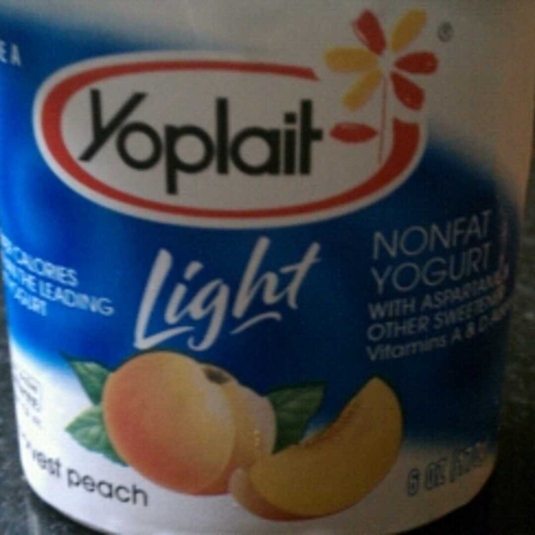 Yoplait Light Fat Free Yogurt - Harvest Peach (6 oz)