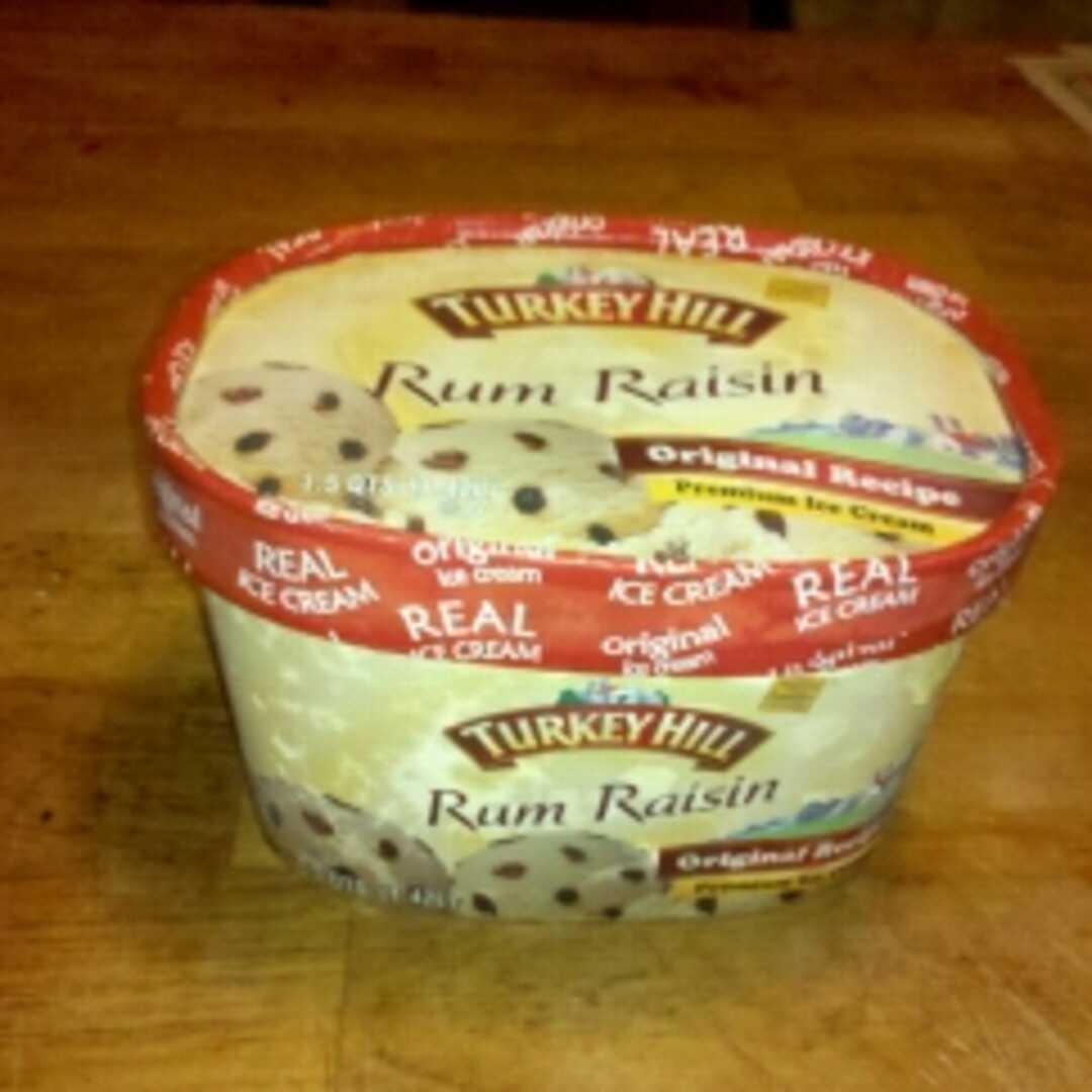 Turkey Hill Rum Raisin Premium Ice Cream