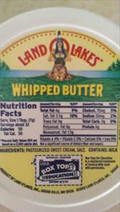 Land O'Lakes Sweet Cream & Salted Whipped Butter