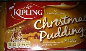 Mr Kipling Christmas Pudding Slices