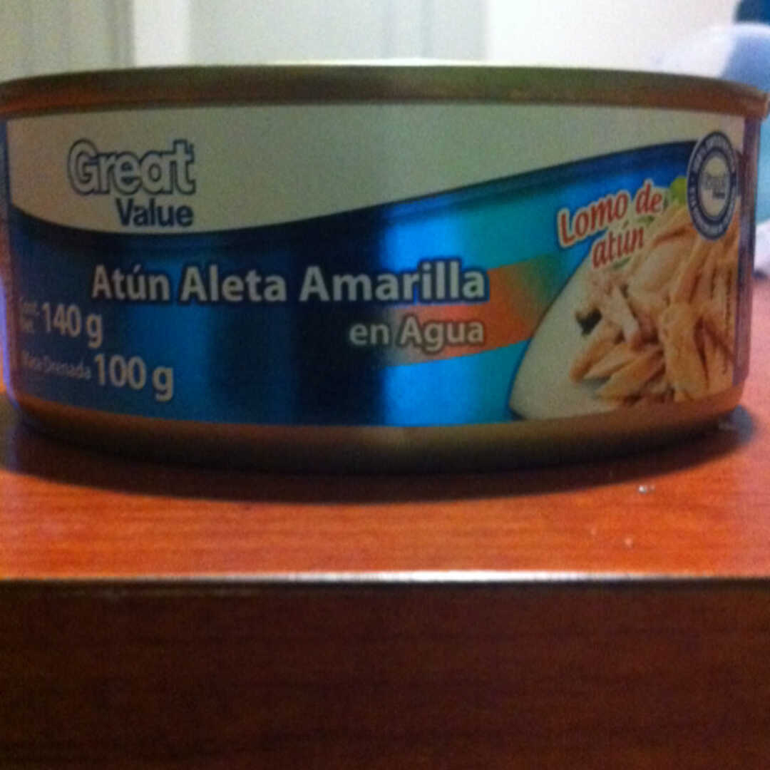Great Value Atún Aleta Amarilla