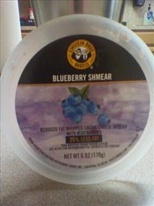 Einstein Brothers Bagels Whipped Blueberry Reduced Fat Cream Cheese