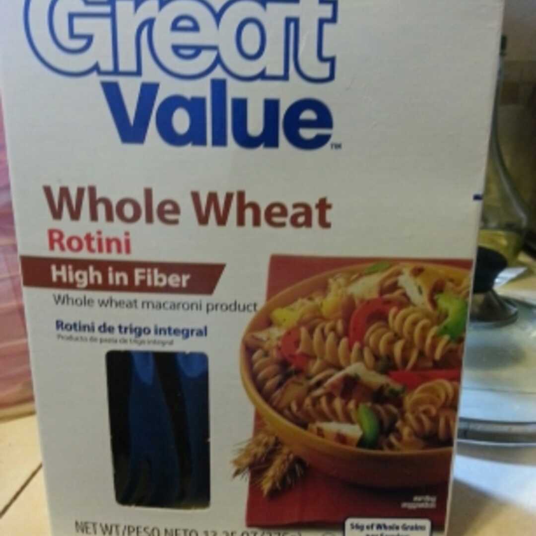 Great Value Whole Wheat Rotini