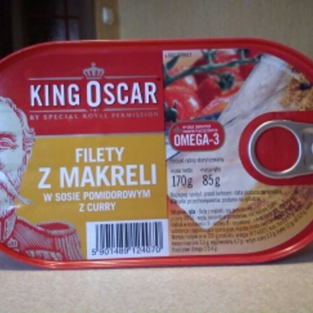 King Oscar Filety z Makreli w Sosie Pomidorowym z Curry