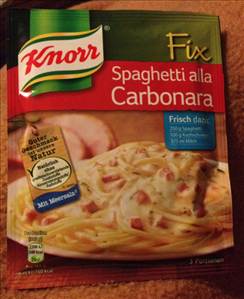 Knorr Spaghetti Alla Carbonara