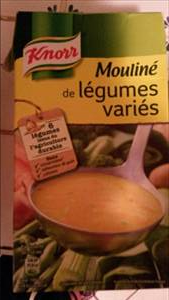 Soupe de Légumes (avec Volume d'Eau Égal, en Conserve)