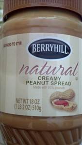 Berryhill Natural Creamy Peanut Spread