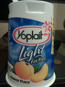 Yoplait Light Fat Free Yogurt - Harvest Peach (6 oz)