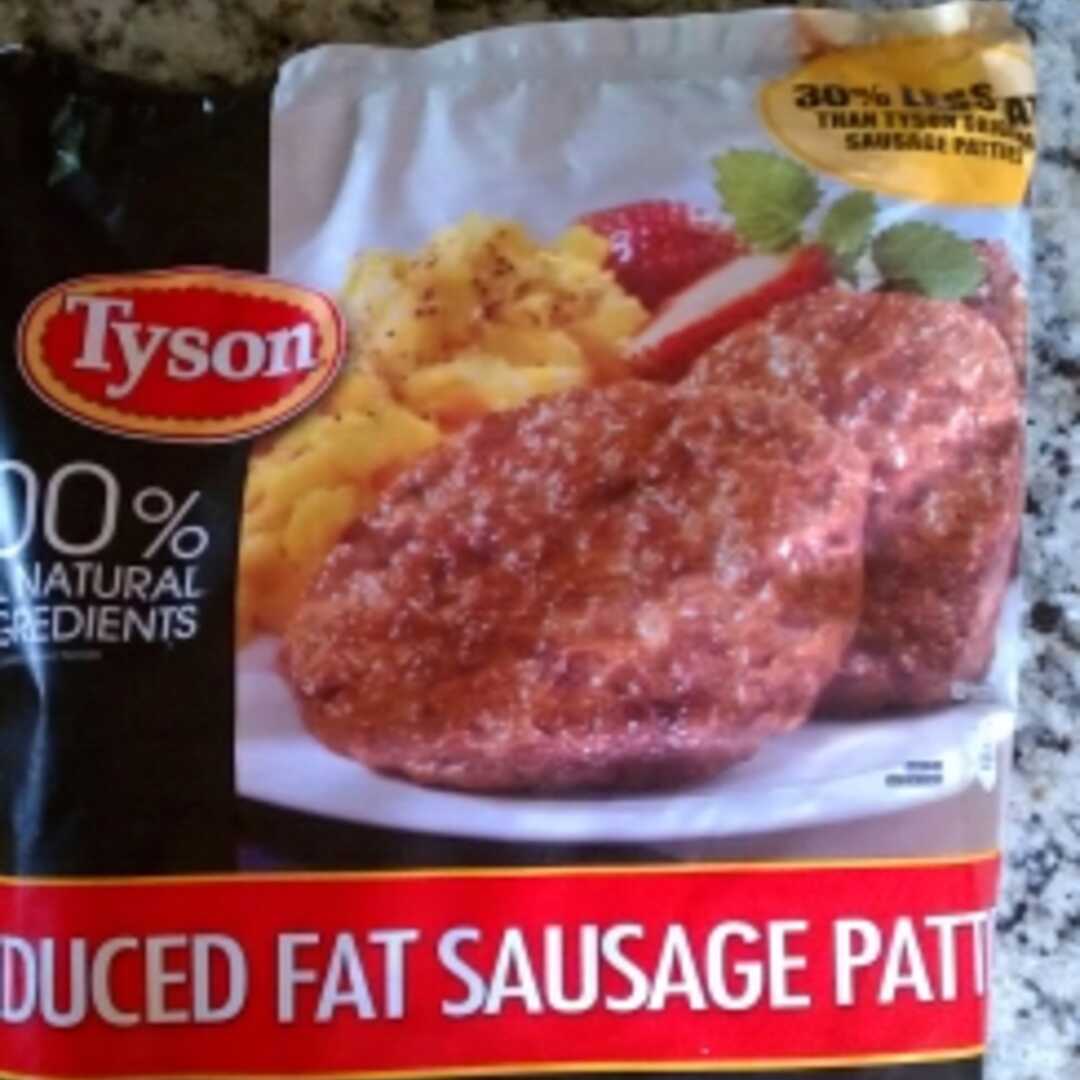 Tyson Foods Reduced Fat Sausage Patties