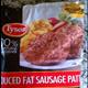 Tyson Foods Reduced Fat Sausage Patties