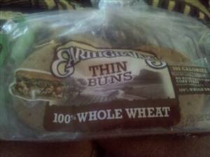 EarthGrains 100% Natural Whole Wheat Thin Buns