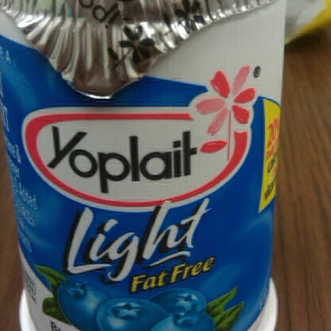 Yoplait Light Fat Free Yogurt - Blueberry Patch