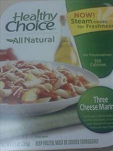 Healthy Choice Three Cheese Marinara