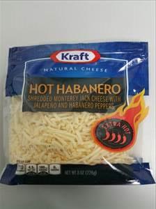 Kraft Hot Habanero Shredded Cheese