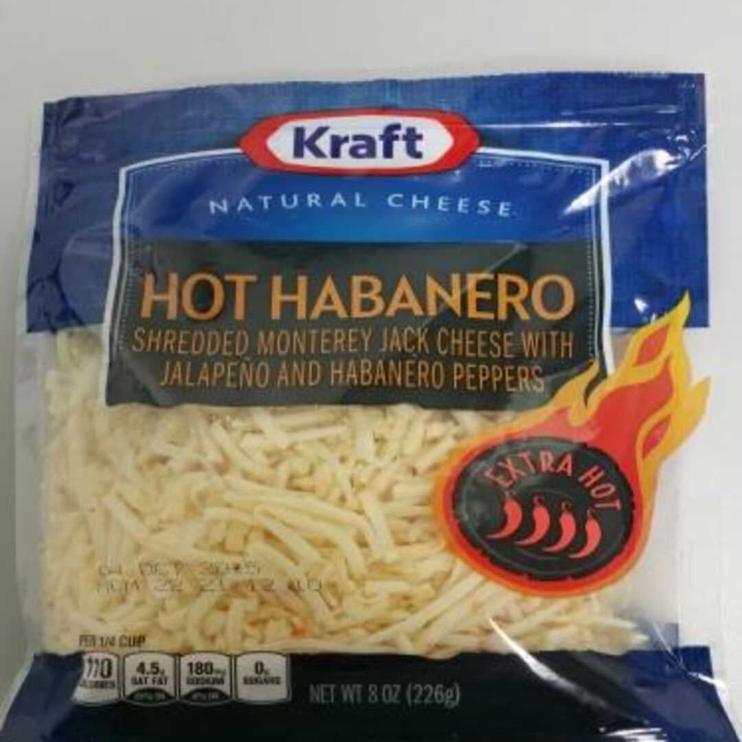 Kraft Hot Habanero Shredded Cheese