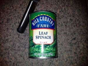 Spinach (Drained Solids, Canned)
