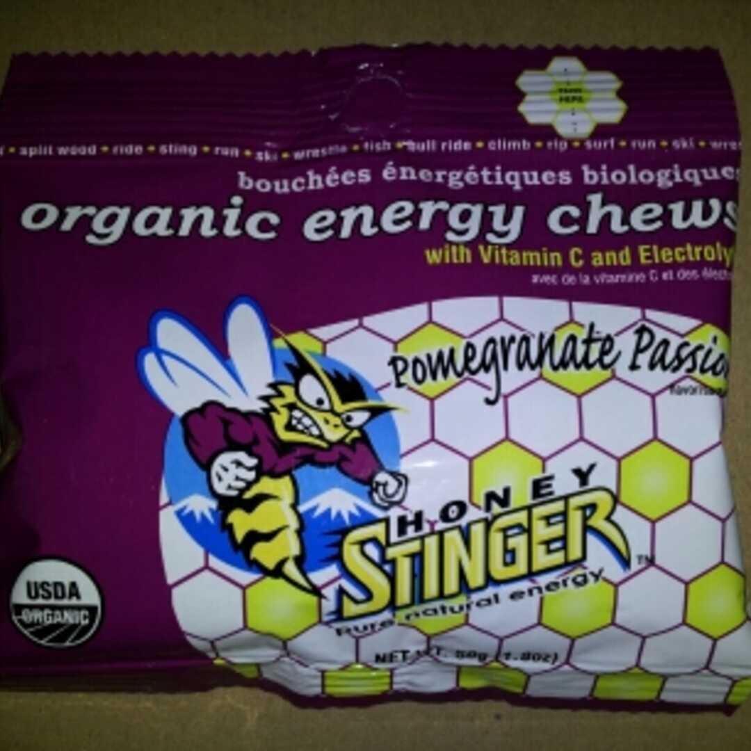 Honey Stinger Organic Energy Chews - Pomegranate Passion Fruit
