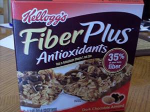 Kellogg's FiberPlus Antioxidants Chewy Bars - Dark Chocolate Almond