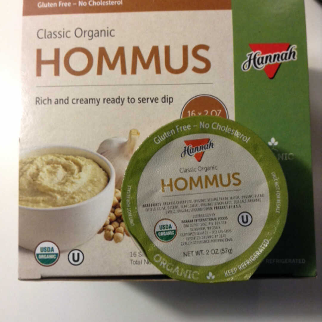 Hannah Organic Classic Hommus Single