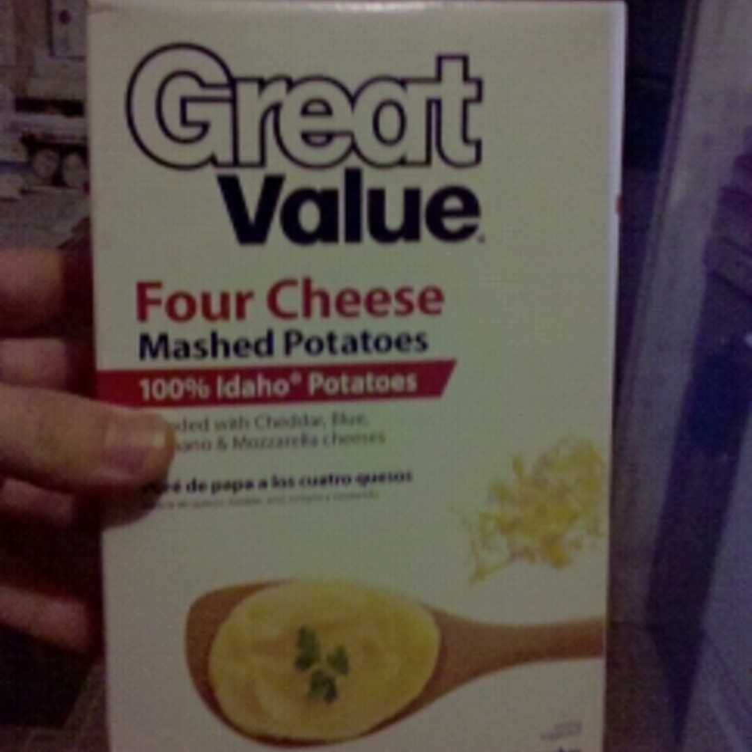 Great Value Four Cheese Mashed Potatoes
