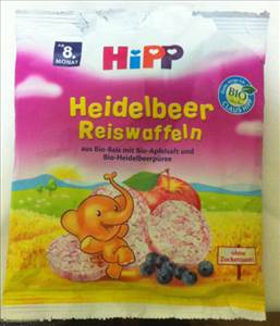Hipp Heidelbeer Reiswaffeln