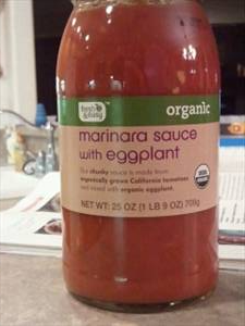 Fresh & Easy Organic Marinara Sauce with Eggplant