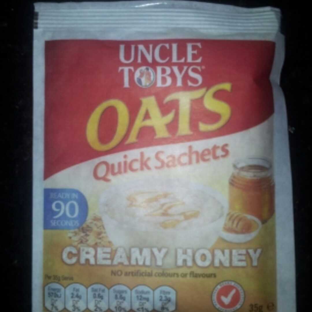 Uncle Tobys Quick Oats Creamy Honey