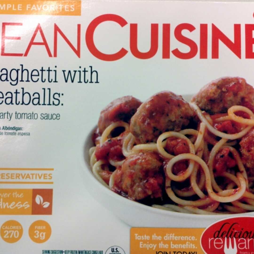 Lean Cuisine Simple Favorites Spaghetti with Meatballs