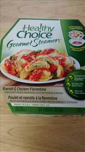 Healthy Choice Ravioli & Chicken Florentine