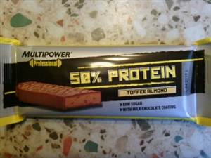 Multipower 50% Protein Toffee Almond