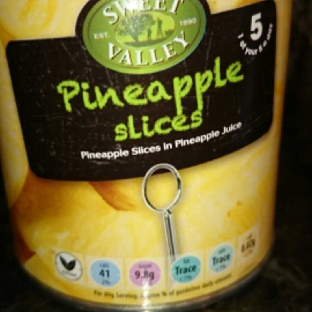 Pineapple (Solids and Liquids, Light Syrup Pack, Canned)