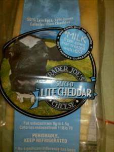 Trader Joe's Lite Cheddar Cheese Slices