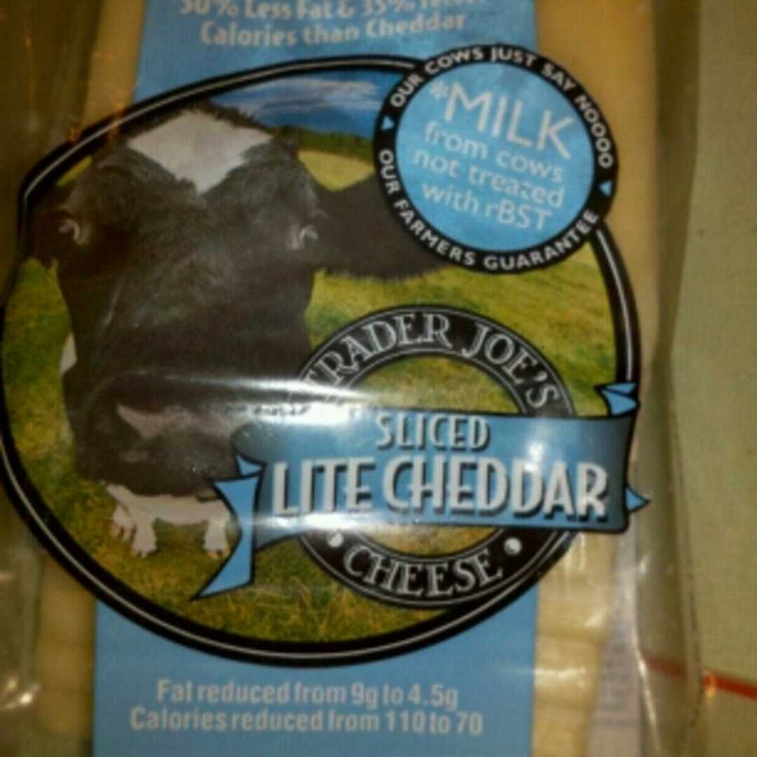 Trader Joe's Lite Cheddar Cheese Slices