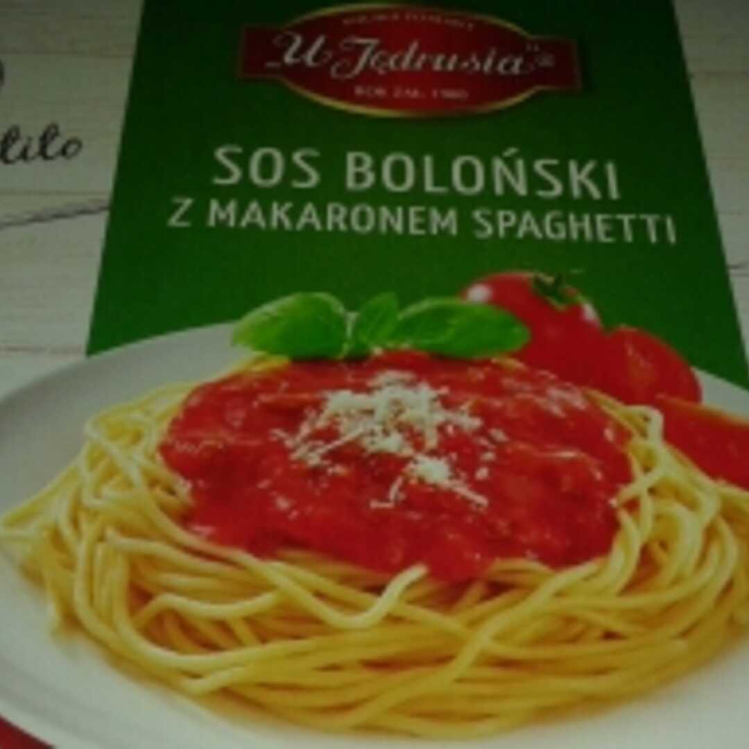 U Jędrusia Sos Boloński z Makaronem Spaghetti