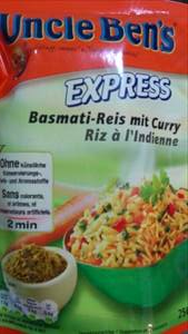Uncle Ben's Basmati-Reis mit Curry