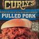 Curly's Hickory Smoked Pulled Pork in Barbeque Sauce