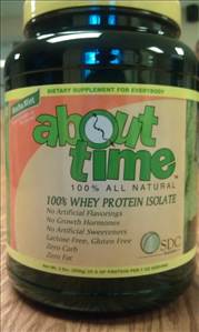 About Time Whey Protein Isolate