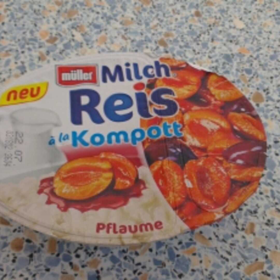 Müller Milchreis à La Kompott Pflaume