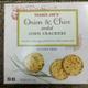 Trader Joe's Onion & Chive Seeded Corn Crackers