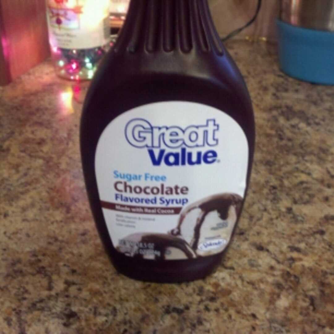 Great Value Sugar Free Chocolate Syrup