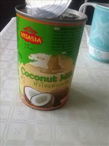 Coconut Milk or Cream (Liquid with Water, Canned)