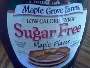 Maple Grove Farms Cozy Cottage Sugar Free Low Calorie Syrup