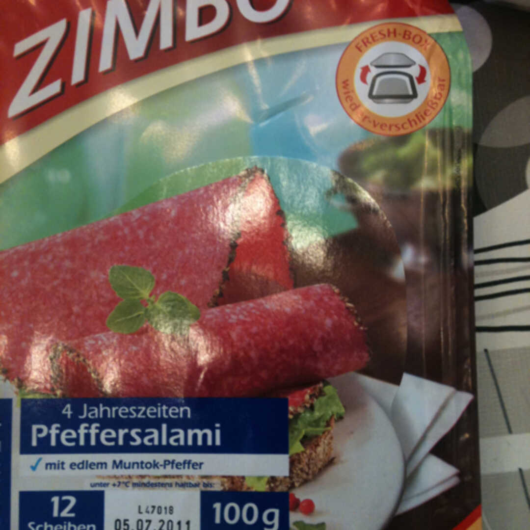 Zimbo 4 Jahreszeiten Salami