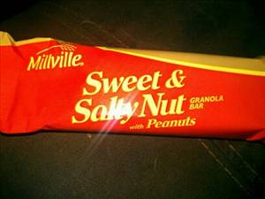 Millville Sweet & Salty Nut with Peanuts Granola Bar