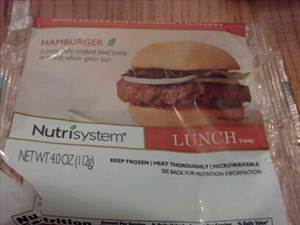 NutriSystem Hamburger