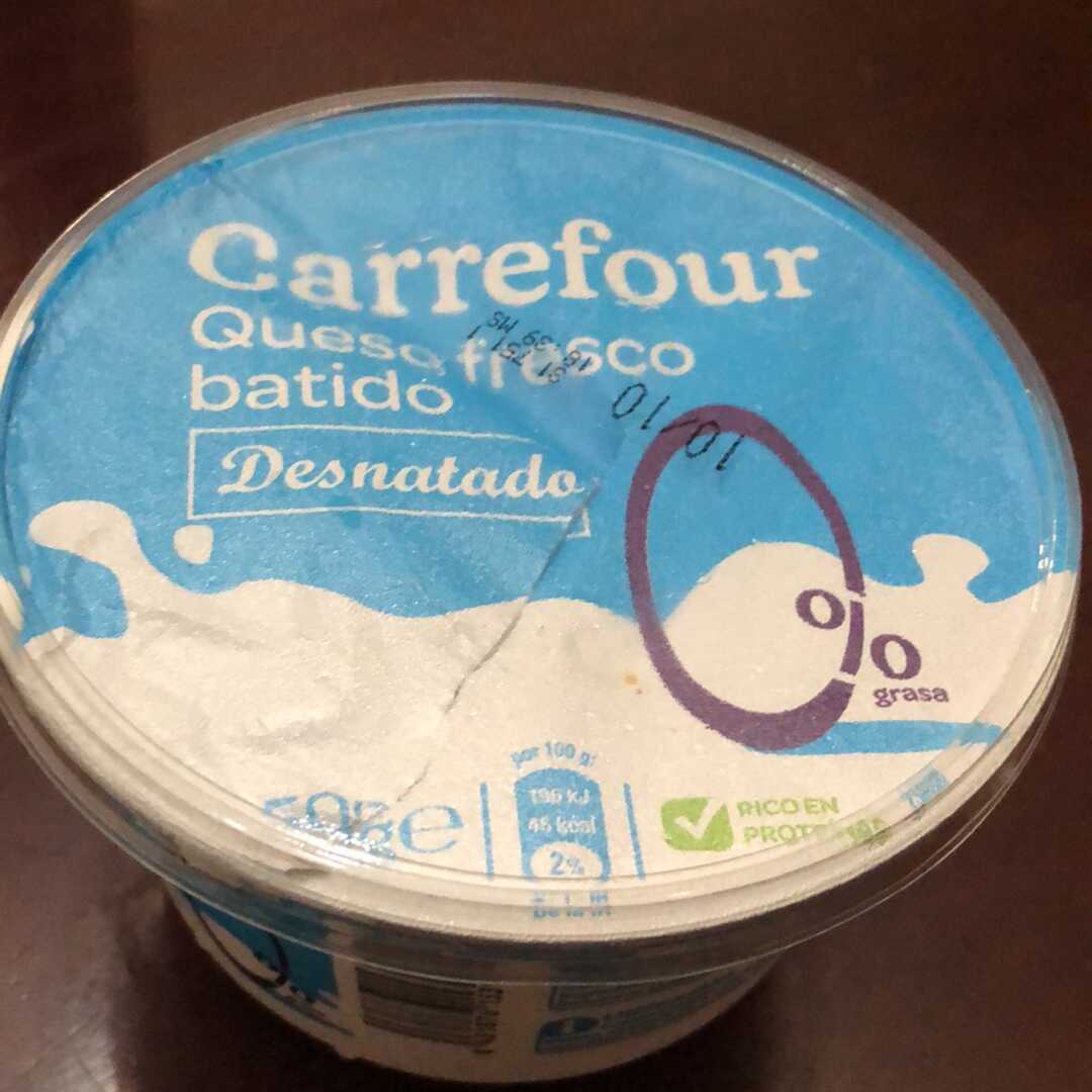 Carrefour Queso Fresco Batido Desnatado 0%