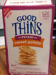 Good Thins Sweet Potato Chips