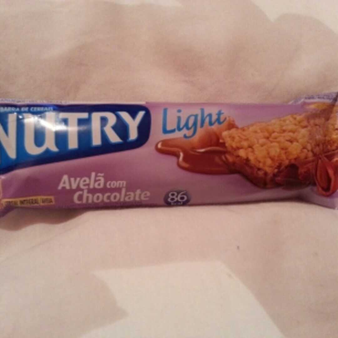 Nutry Barra de Cereal Light Avelã com Chocolate