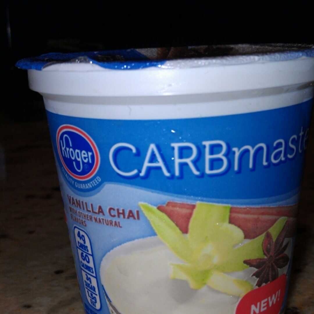 Kroger CARBmaster Vanilla Chai Yogurt