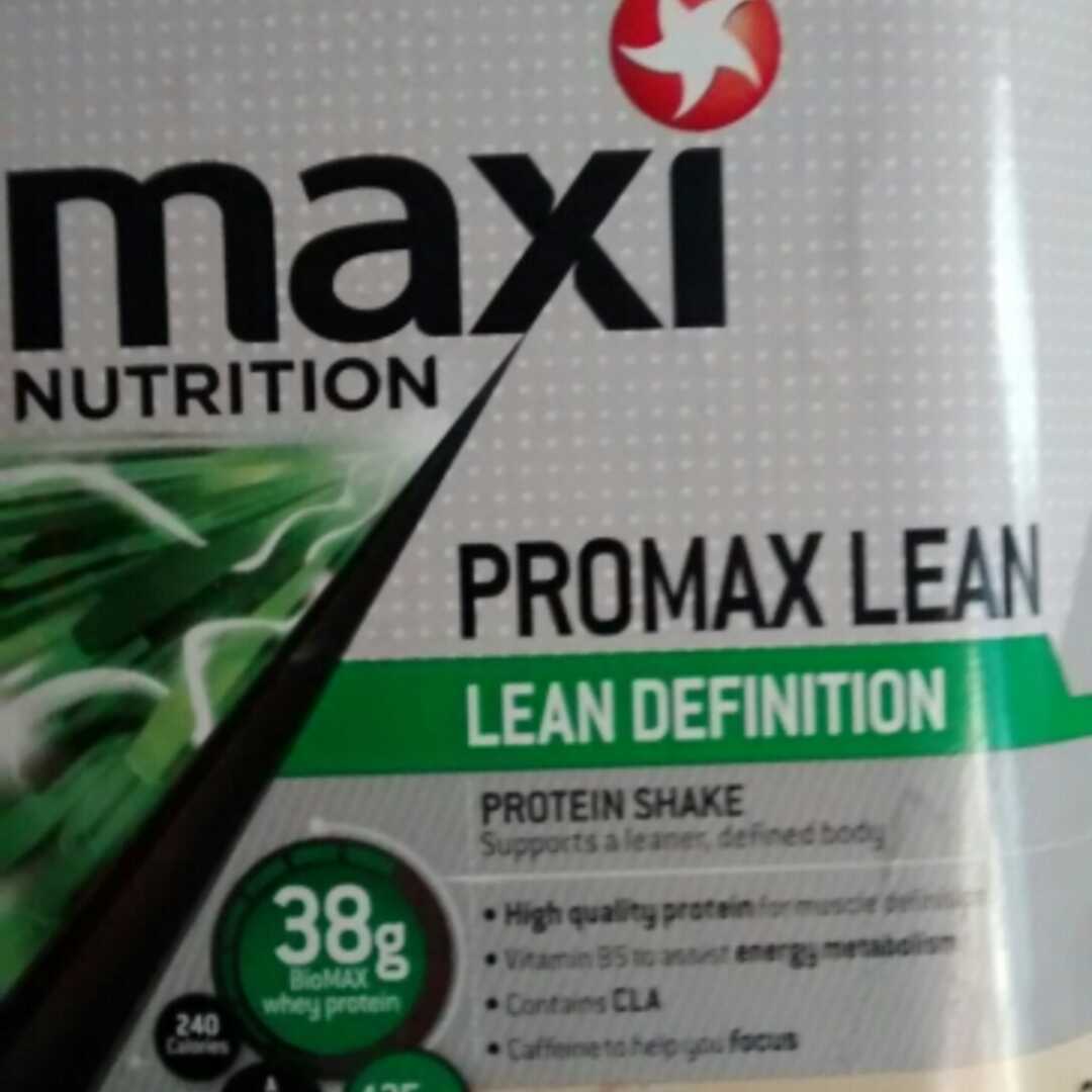 Maximuscle Promax Lean
